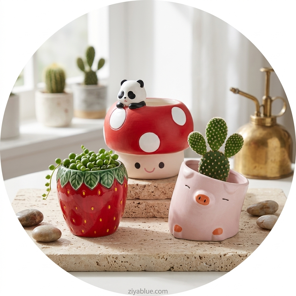 Unique Indoor Planters | Stylish Pots for Small Succulents