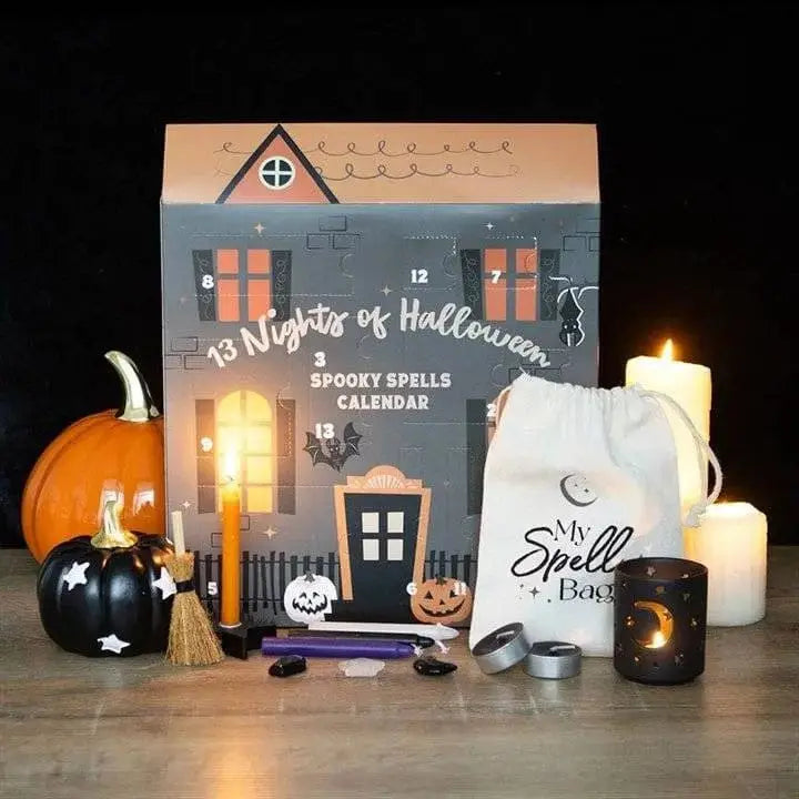13 Nights of Halloween Advent Calendar Faire Ziya Blue