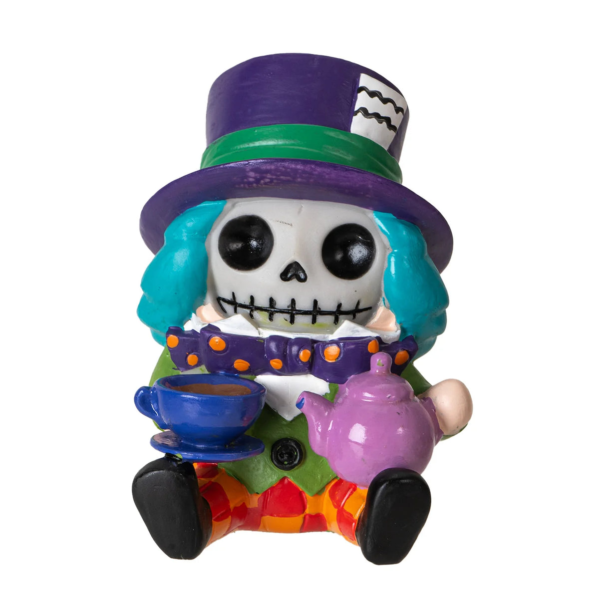 Furrybones Mad Hatter Figurine: Fall Down the Rabbit Hole into Spooky-Cute Wonderland Magic