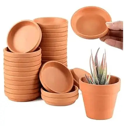 2.5 Inch Terracotta Saucer | Drip Tray CTG Brands Ziya Blue