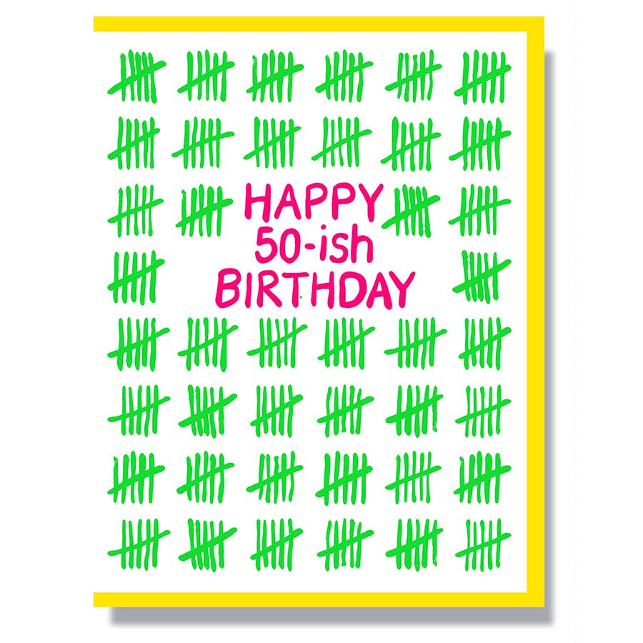 Happy 50-ish Birthday Card
