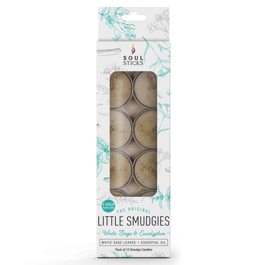 Soy Smudge Candle - Sage & Eucalyptus