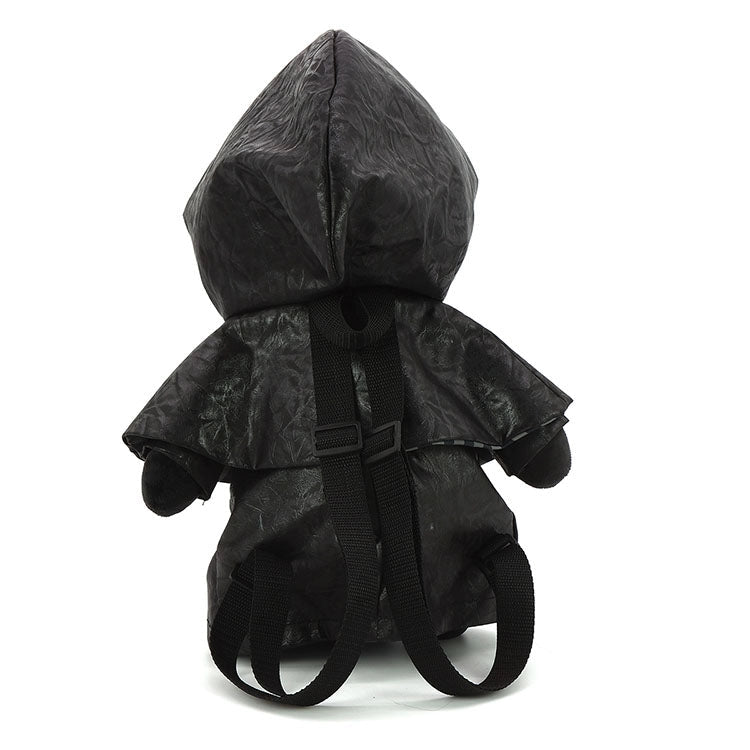 Cracked Eyes Plague Doctor Plush Backpack | Gothic Bags