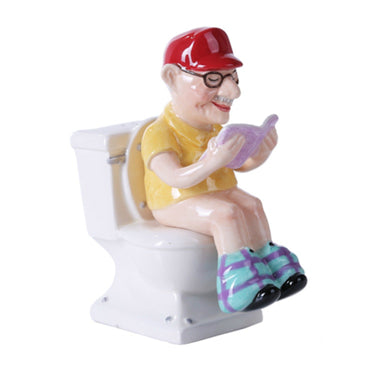 Grandpa & Toilet Salt and Pepper Shakers | Funny Gag Gift