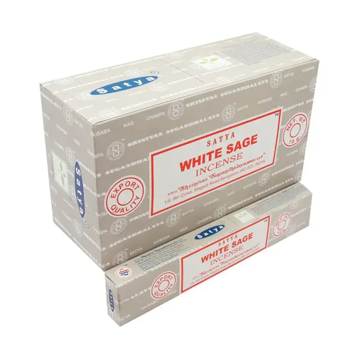 Satya Incense Sticks- White Sage