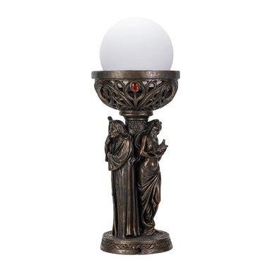 Triple Goddess Table Lamp | Fantasy & Mythical Decor