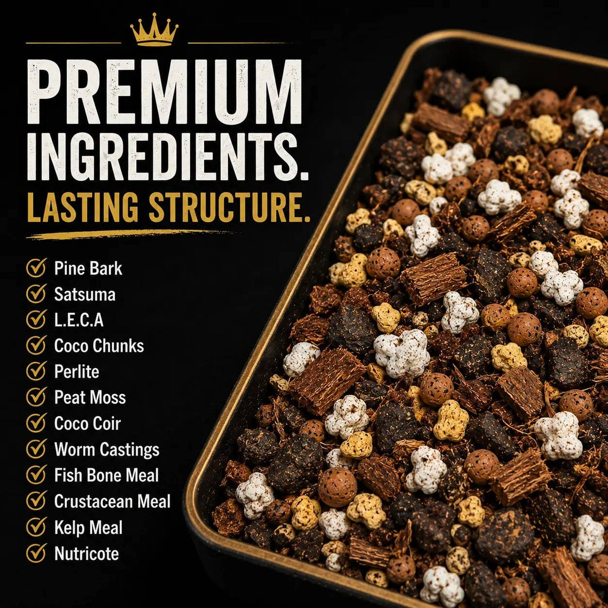 Chunky Aroid Potting Soil Mix | 5L