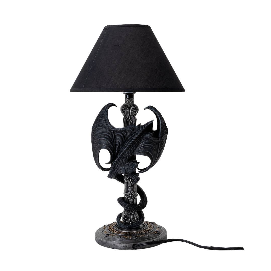 Dragon Table Lamp | Gothic & Fantasy Decor