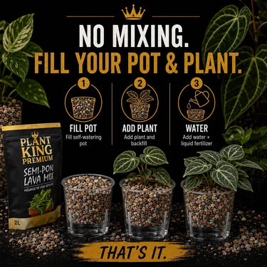 Premium Semi-PON Potting Soilless Mix | 2L