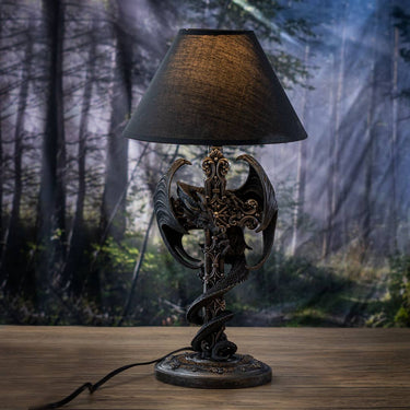 Dragon Table Lamp | Gothic & Fantasy Decor