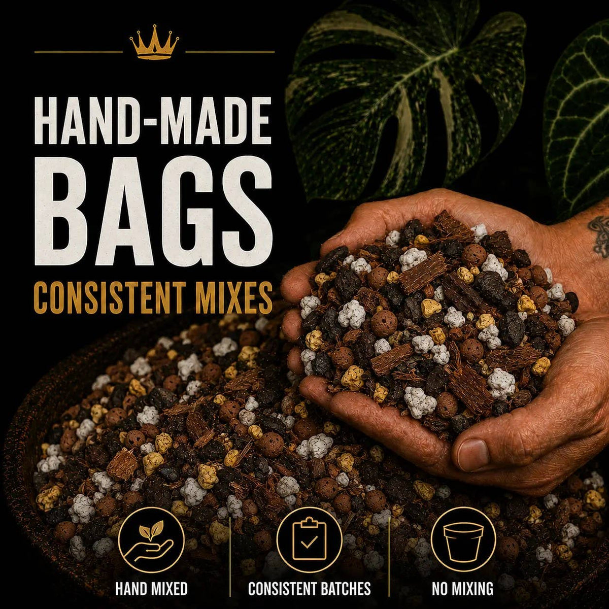 Chunky Aroid Potting Soil Mix | 5L