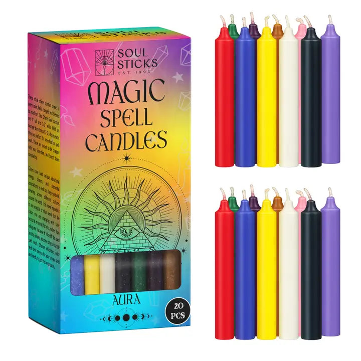 Magic Spell Candles - Aura (20-Pk Box)