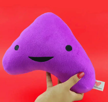 Adrenal Gland Plush: Funny Organ Toy I Heart Guts Ziya Blue