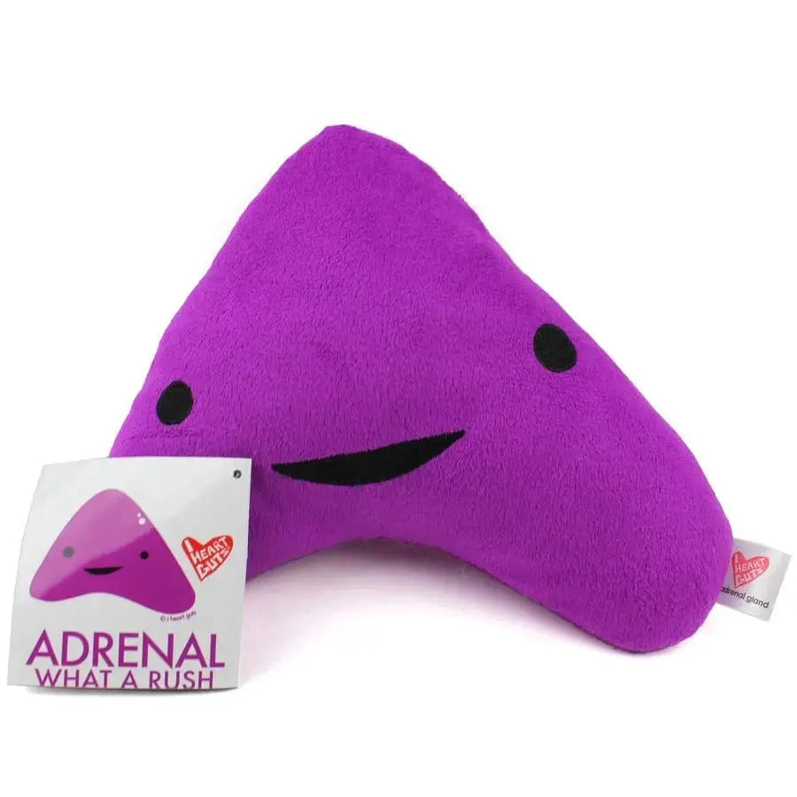 Adrenal Gland Plush: Funny Organ Toy I Heart Guts Ziya Blue
