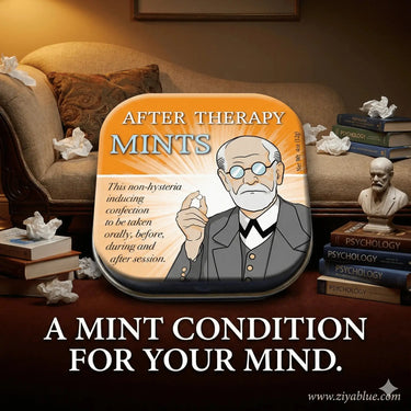 After Therapy Mints: Post-Session Palate Cleanser Faire Ziya Blue