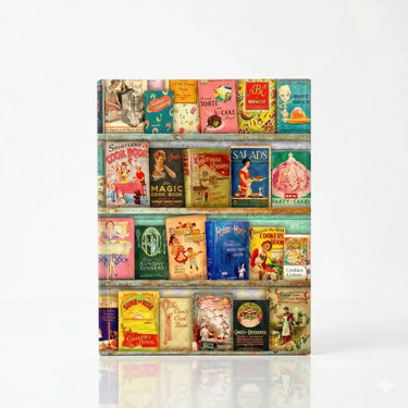 Aimee Stewart: Vintage Cookery Journal 🍽️✨  Ziya Blue