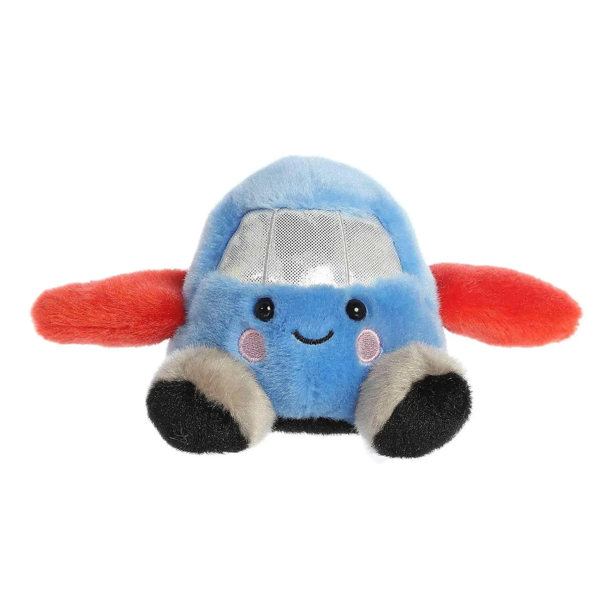Amelia Jet Palm Pals – 5" Plush Aurora Ziya Blue