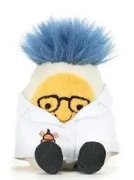 Amuseables Boiled Egg Scientist Outfit Jellycat Ziya Blue