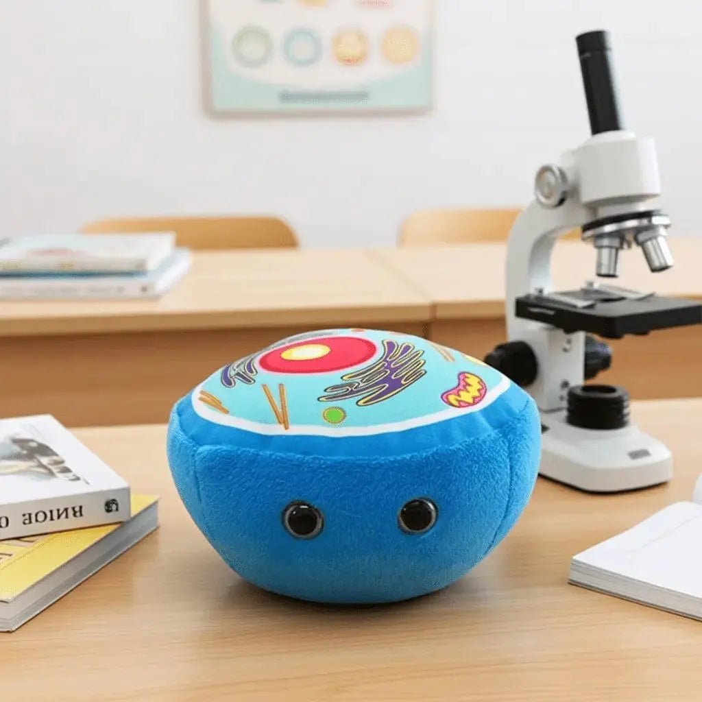 Animal Cell Plush | GIANTmicrobes Educational Science Toy Giant Microbes Ziya Blue