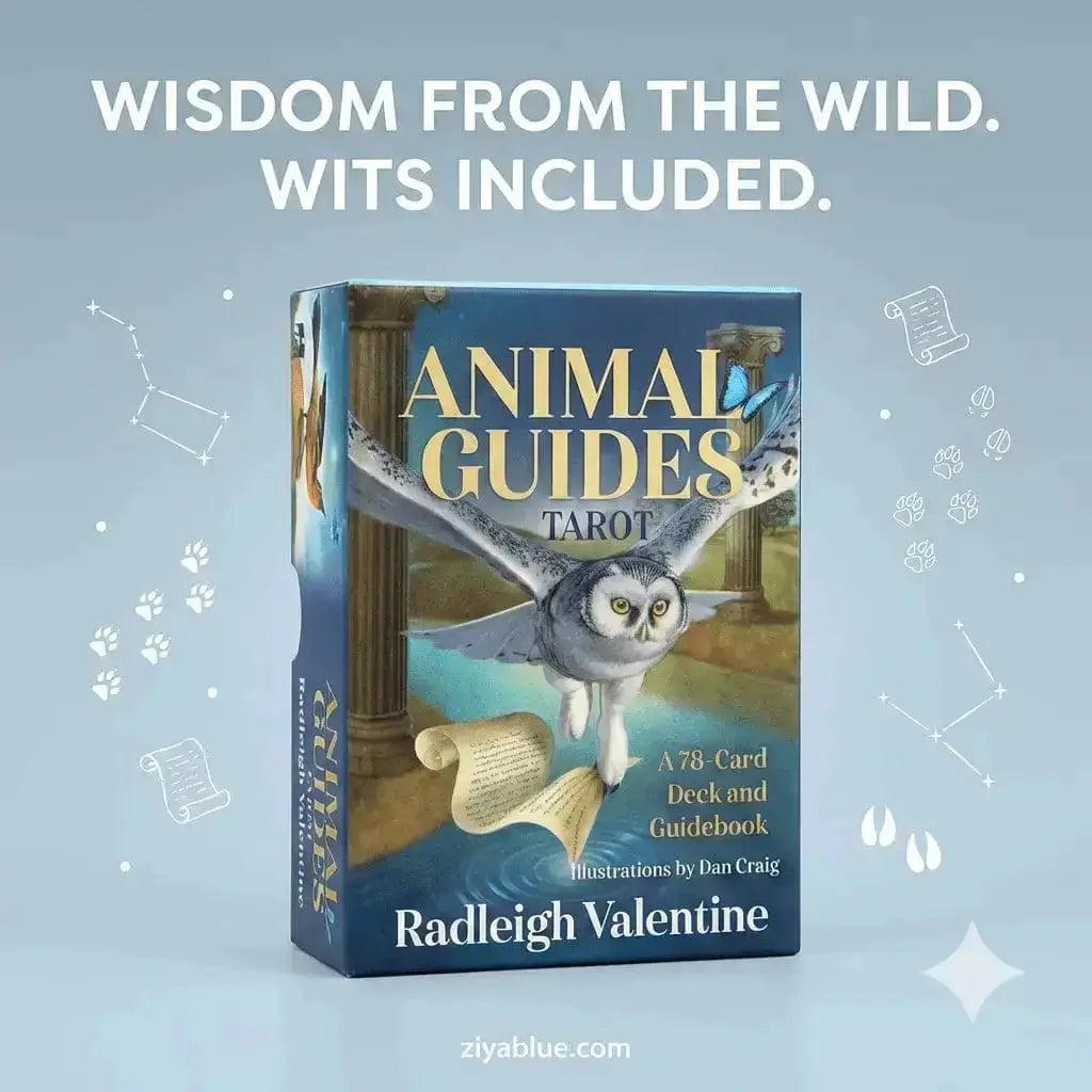 Animal Guides Tarot Deck  Ziya Blue