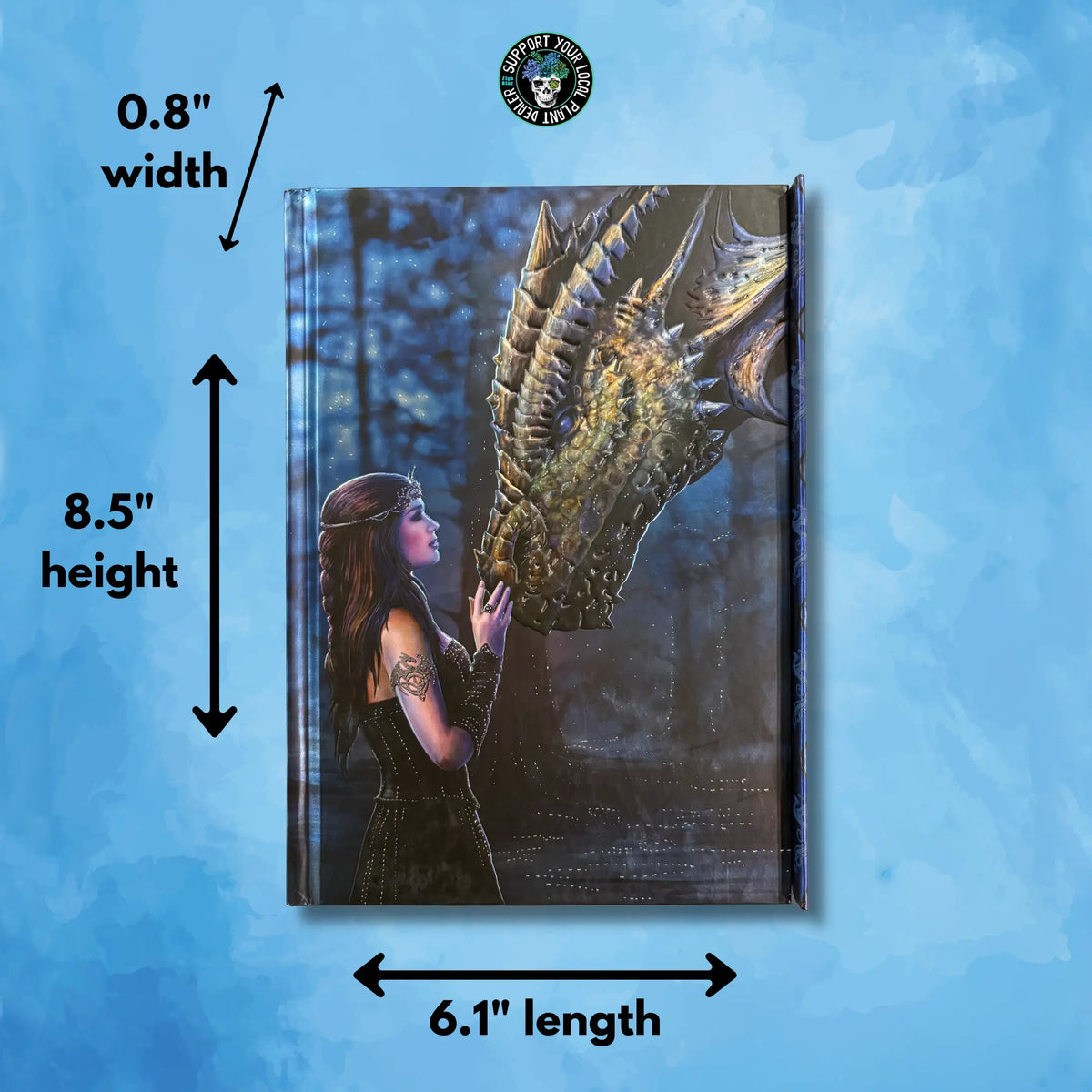 Anne Stokes Once Upon A Time Journal | Gothic Notebook  Ziya Blue