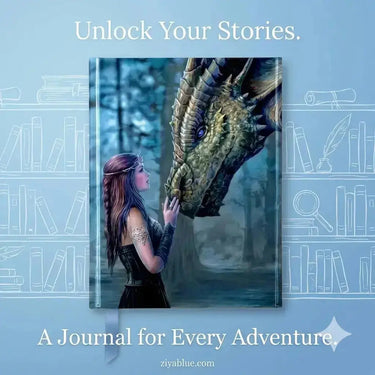 Anne Stokes Once Upon A Time Journal | Gothic Notebook  Ziya Blue