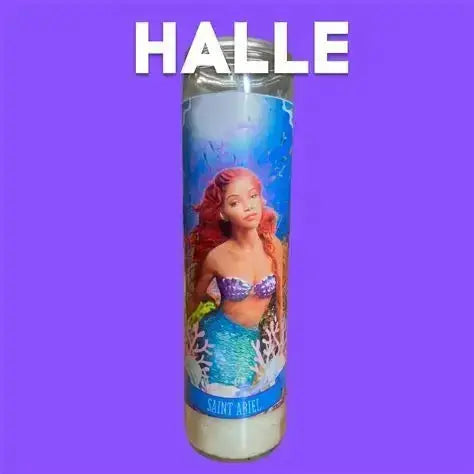 Ariel Altar Candle: A Quirky Undersea Tribute The Luminary Ziya Blue