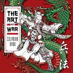 Art of War Coloring Book | Sun Tzu Strategy Art Book Depot Ziya Blue