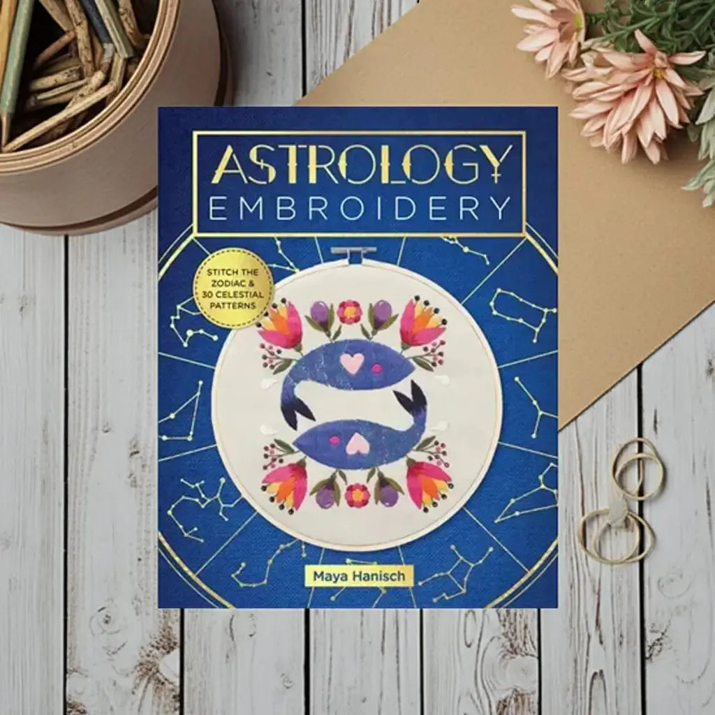 Astrology Embroidery Book Maeve Toys Ziya Blue