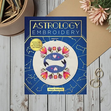 Astrology Embroidery Book Maeve Toys Ziya Blue