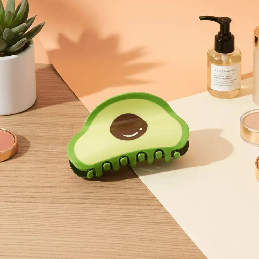 Avocado Hair Clip | Cute 3D Fruit Claw Accessory Ziya Blue Ziya Blue