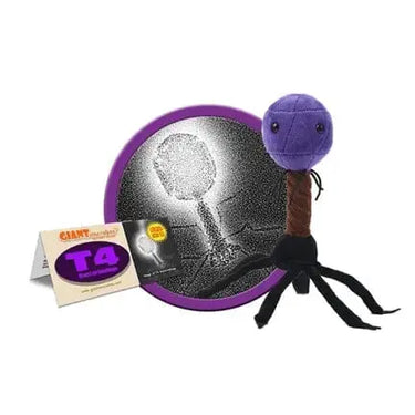 Bacteriophage Plush | GIANTmicrobes T4 Virus Hunter Giant Microbes Ziya Blue