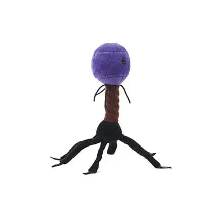 Bacteriophage Plush | GIANTmicrobes T4 Virus Hunter Giant Microbes Ziya Blue