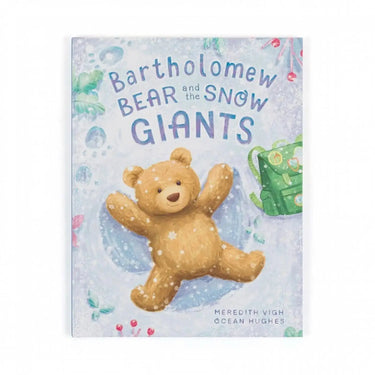Bartholomew Bear and Snow Giants Book Jellycat Ziya Blue