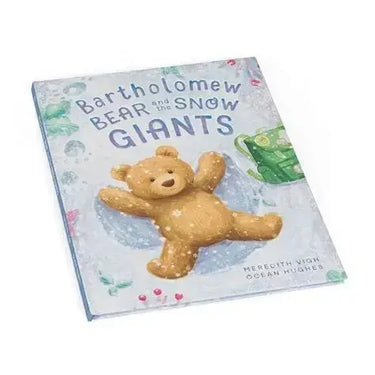 Bartholomew Bear and Snow Giants Book Jellycat Ziya Blue