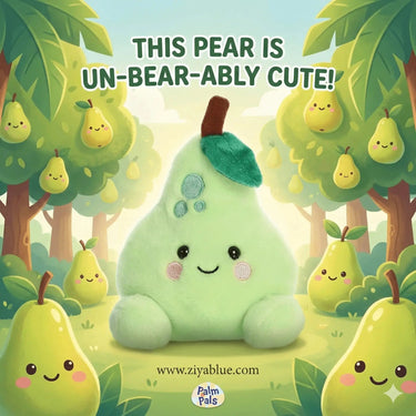 Bartlett Pear Palm Pals Plush Aurora Ziya Blue