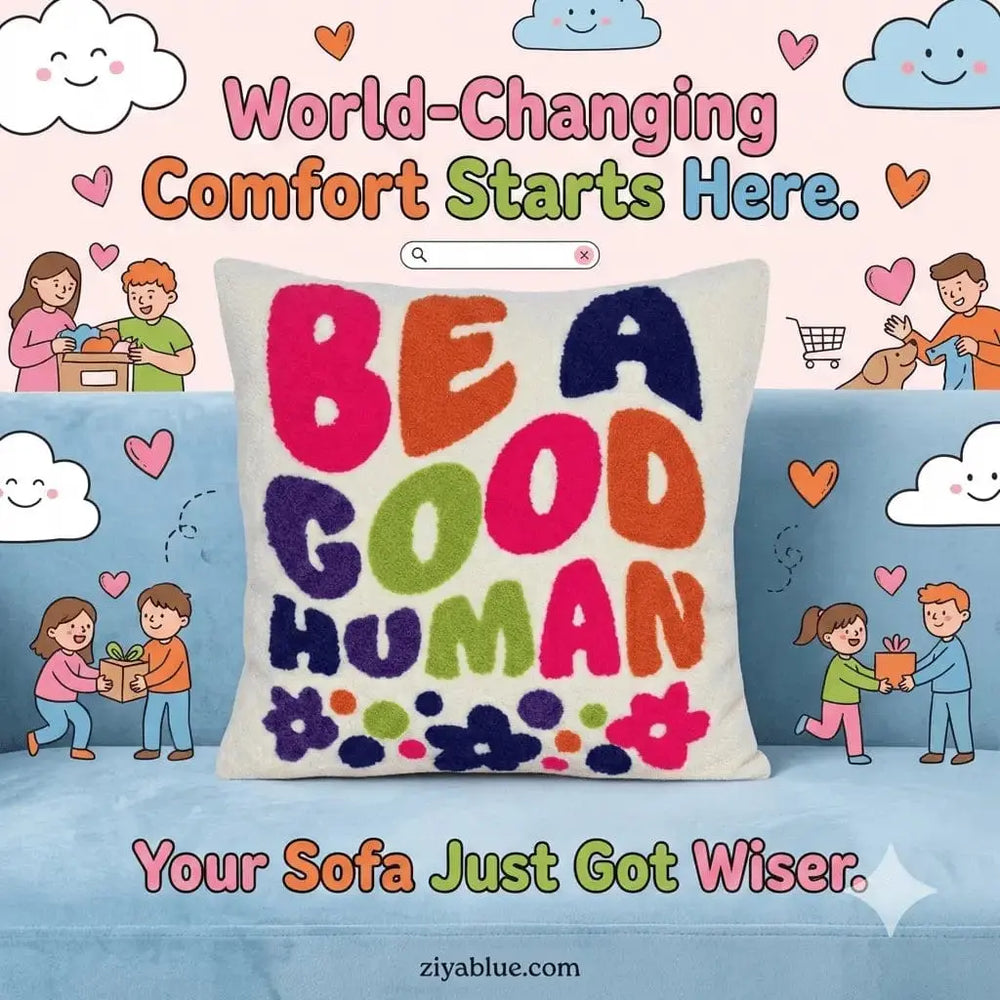 Be A Good Human Plush Faire Ziya Blue