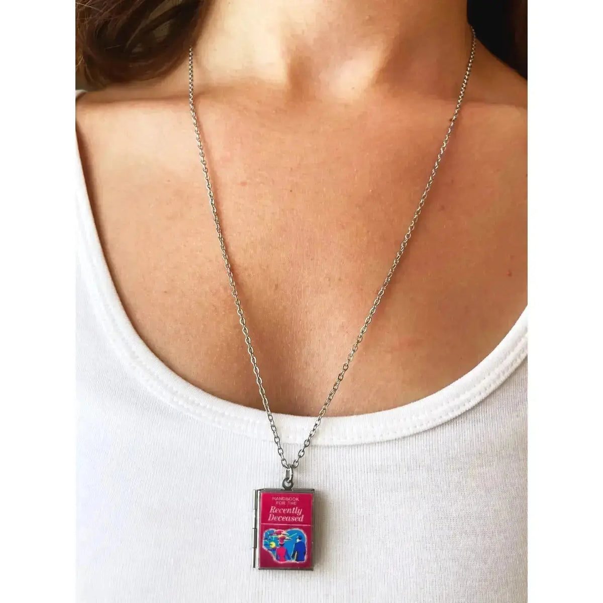 Beetlejuice Locket | Handbook for the Recently Deceased Marshall and Rose Ziya Blue