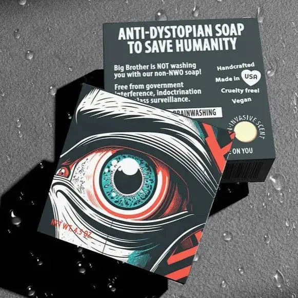 Big Brother Novelty Soap | 4.5oz Totally Cheesy Ziya Blue