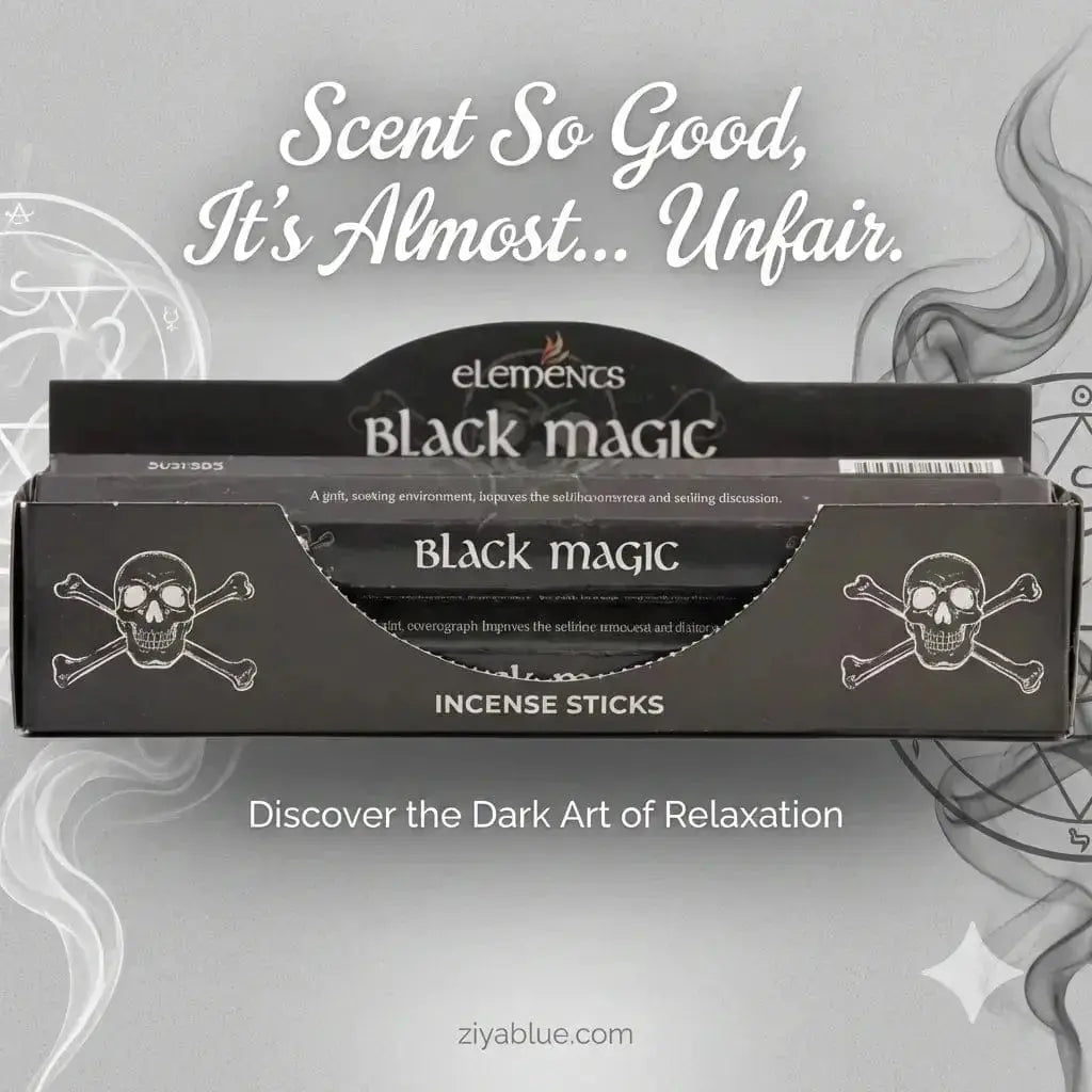 Black Magic Incense Sticks: Premium Scents - Ziya Blue