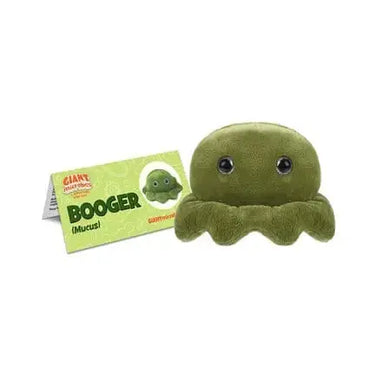 Booger Plush | GIANTmicrobes Educational Gross Science Toy Giant Microbes Ziya Blue