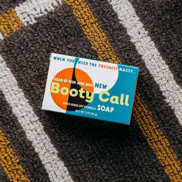 Booty Call Bar Soap: Funny Gag Gift Maeve Toys Ziya Blue