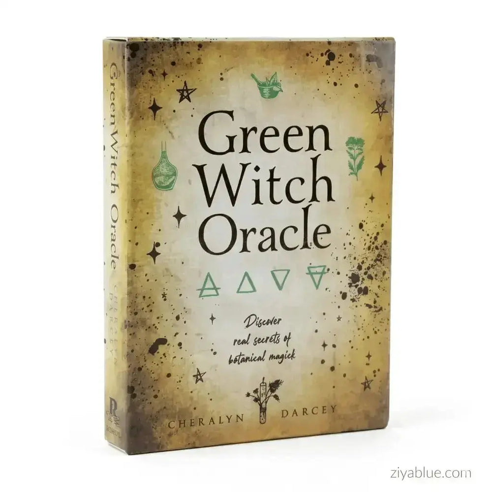 Botanical Magick Oracle | Green Witch 44-Card Deck & Guidebook Ziya Blue Ziya Blue