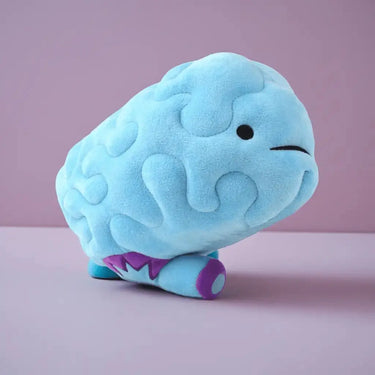 Brain Plushie: I Heart Guts Neuroscience Gift I Heart Guts Ziya Blue
