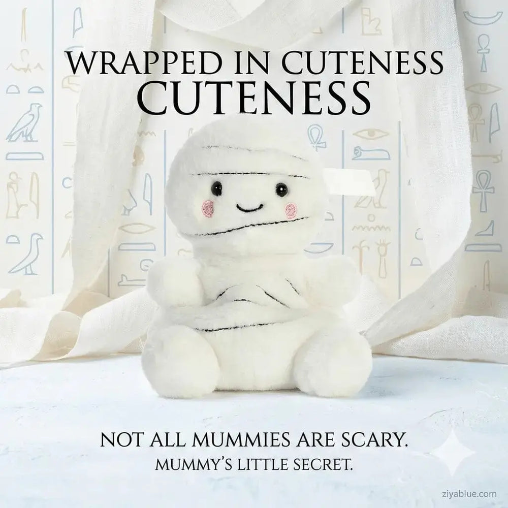 Brendan Mummy Palm Pals— 5" Plush Aurora Ziya Blue