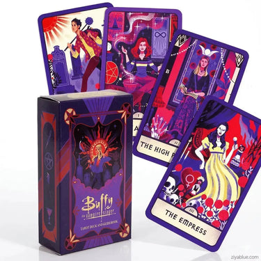 Buffy Tarot Deck: Mini Edition Vampire Slayer Set Ziya Blue Ziya Blue