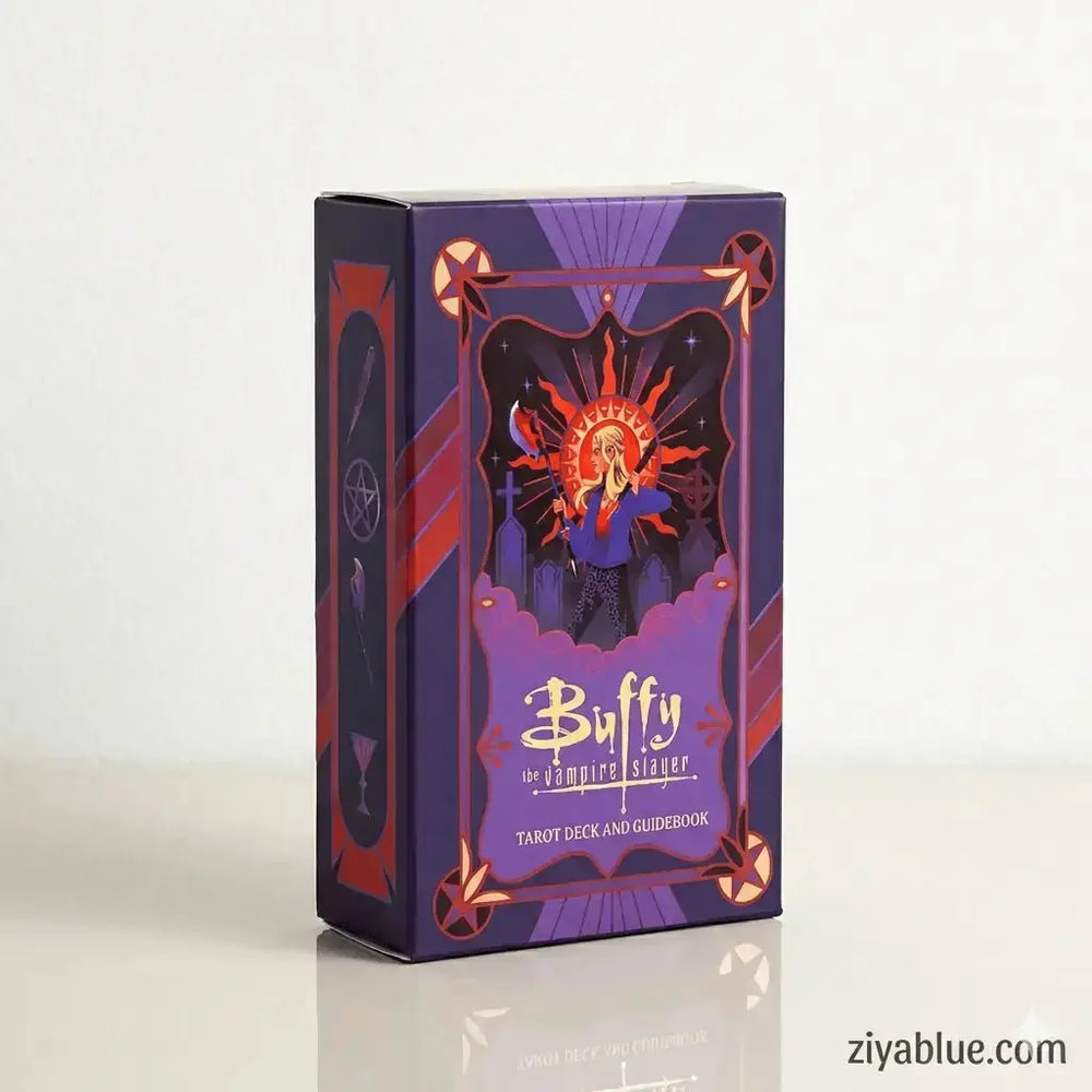 Buffy Tarot Deck: Mini Edition Vampire Slayer Set  Ziya Blue