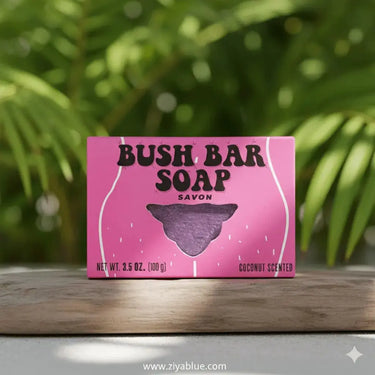 Bush Bar Soap: Coconut Scented Cleanser Gift Republic Ziya Blue