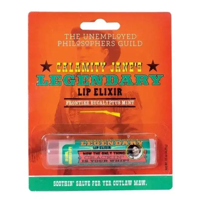Calamity Jane Lip Balm | Frontier-Fierce Eucalyptus Mint Elixir Faire Ziya Blue