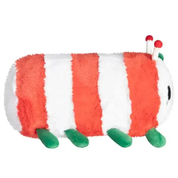 Candy Cane Caterpillar Squishable Plush Squishables Ziya Blue